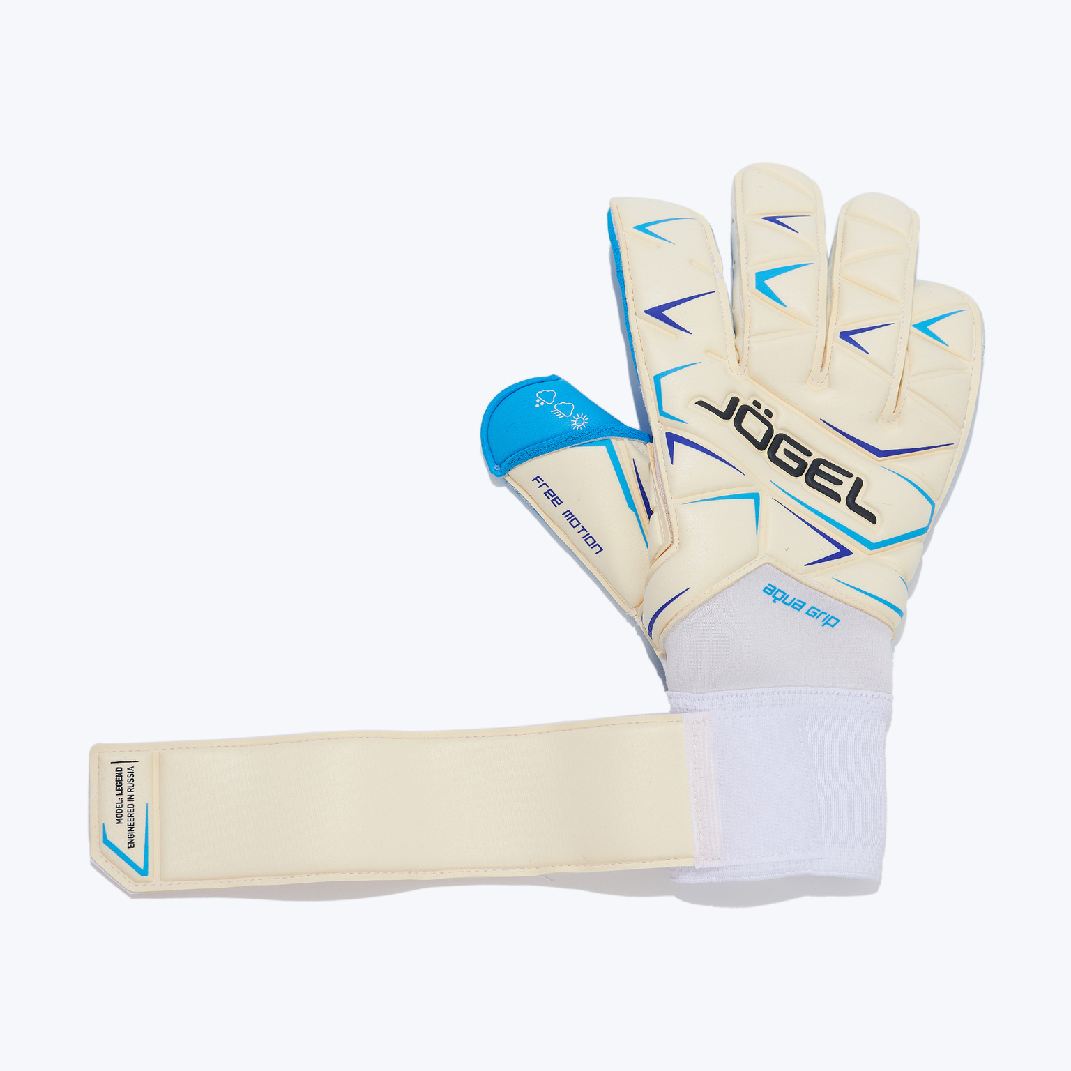 Перчатки вратарские Jogel Legend UL4 Aqua Roll Negative ЦБ-00004456