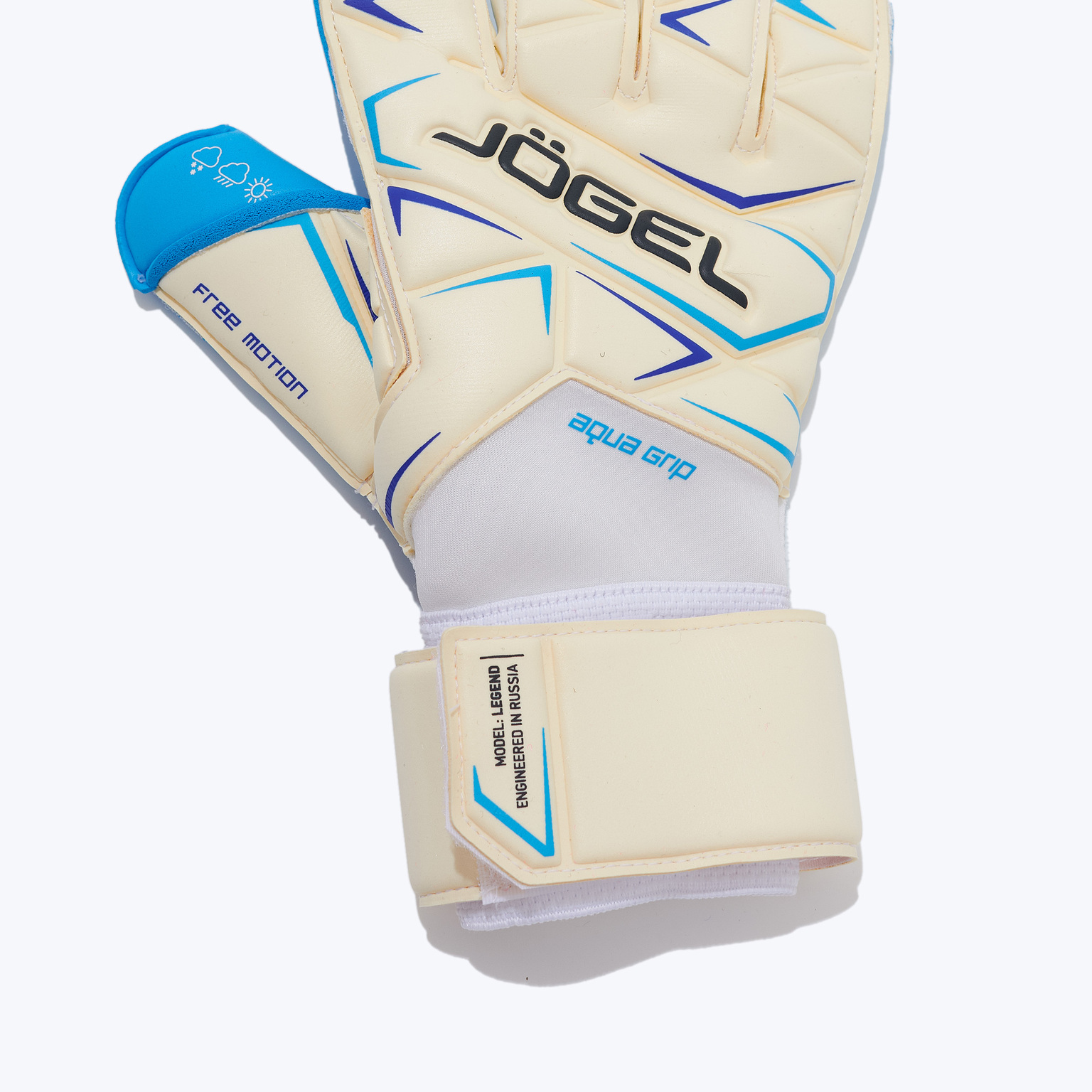 Перчатки вратарские Jogel Legend UL4 Aqua Roll Negative ЦБ-00004456