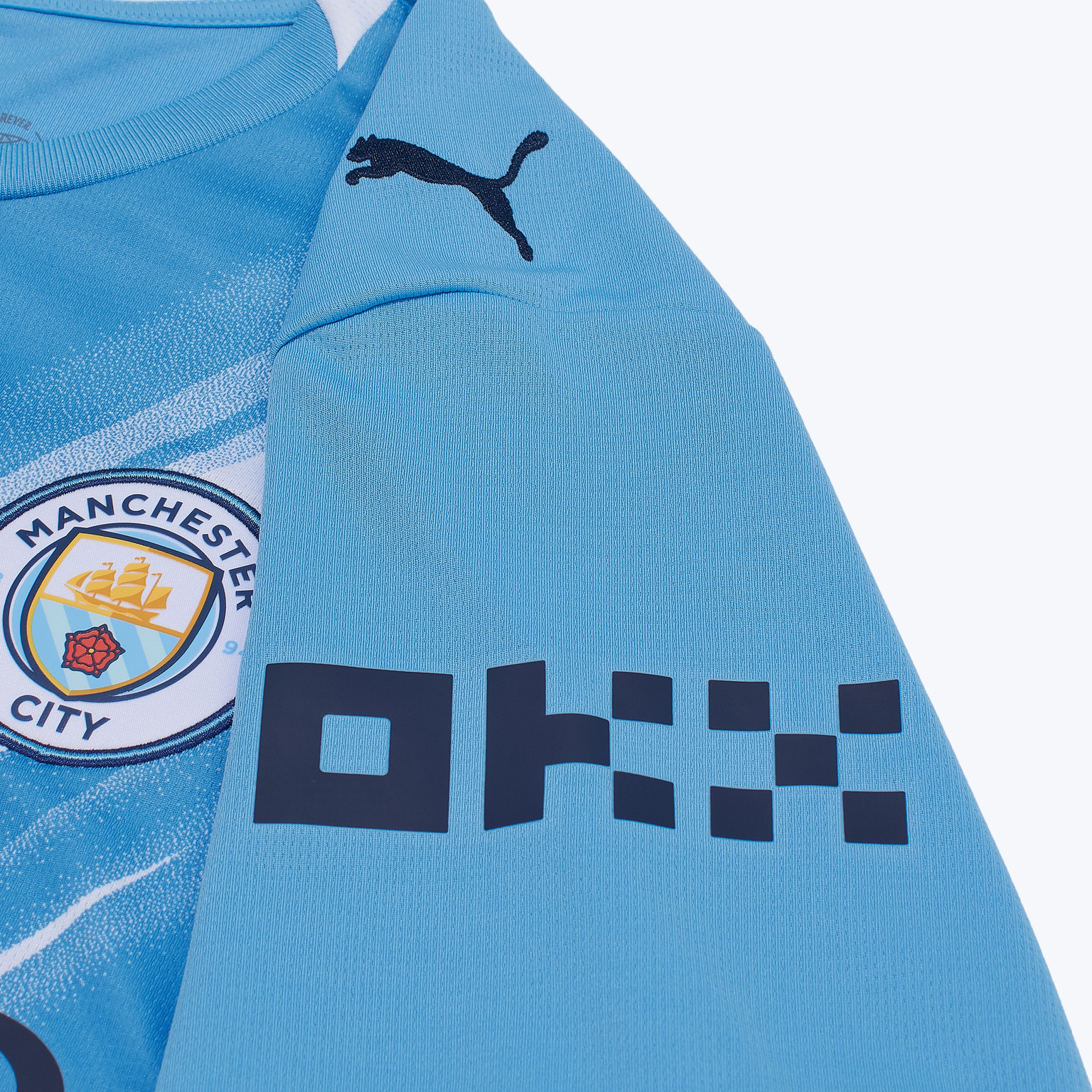 Футболка игровая домашняя Puma Manchester City сезон 2025/26