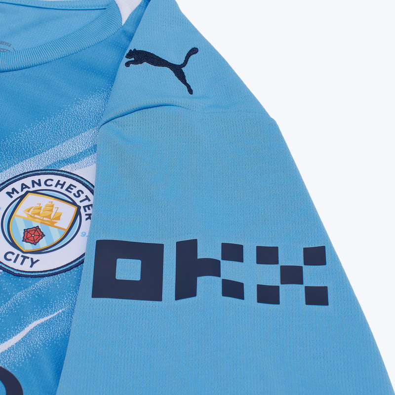 Футболка игровая домашняя Puma Manchester City сезон 2025/26