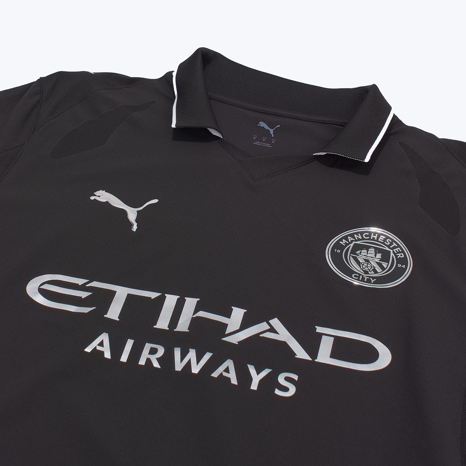 Оригинальная выездная футболка Puma Manchester City сезон 2025/26