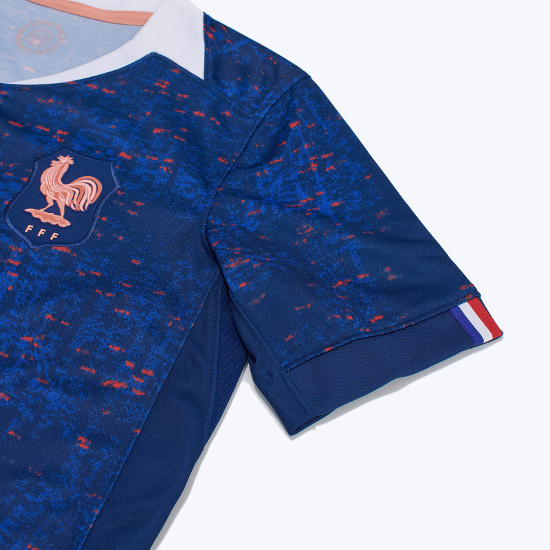 Подростковая домашняя игровая футболка Nike сборной Франции сезон 2025/26