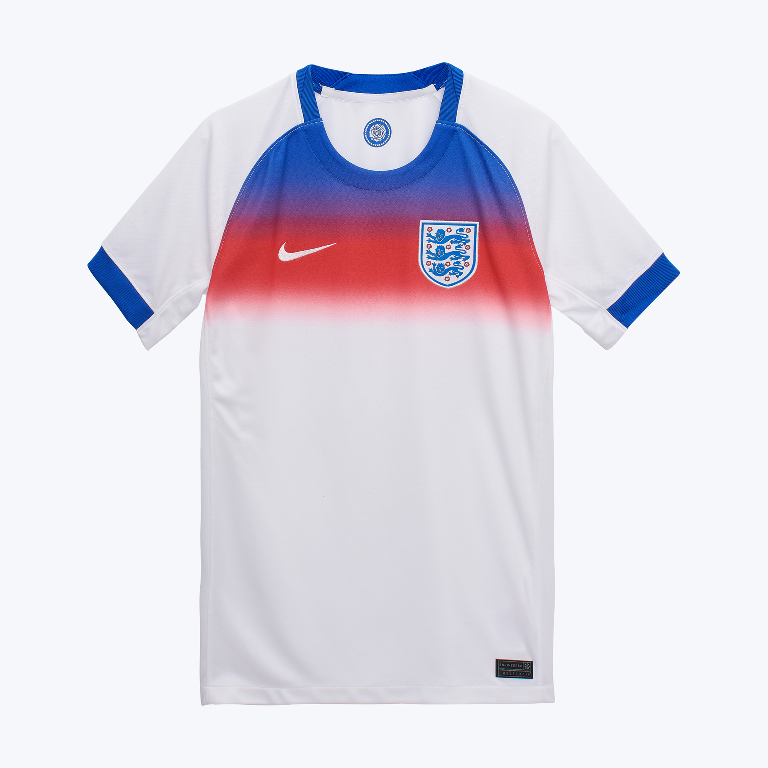 Подростковая домашняя игровая футболка Nike сборной Англии сезон 2025/26