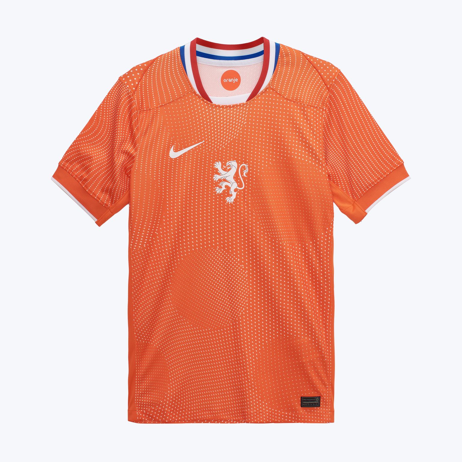 Подростковая домашняя игровая футболка Nike сборной Нидерландов сезон 2025/26