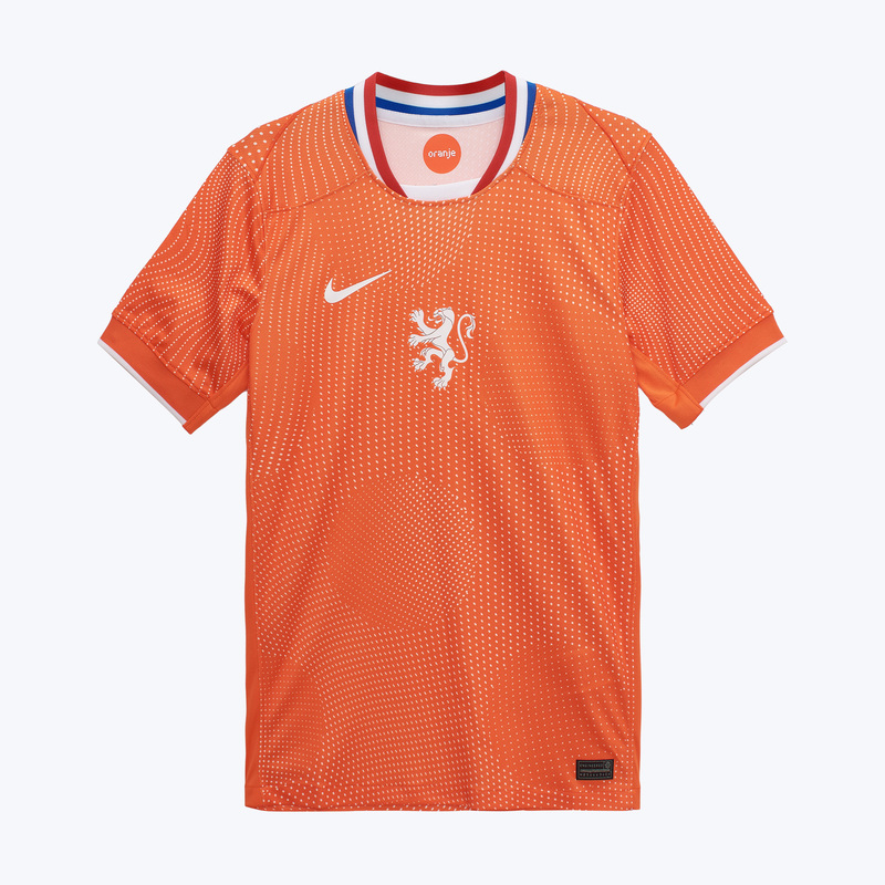 Подростковая домашняя игровая футболка Nike сборной Нидерландов сезон 2025/26