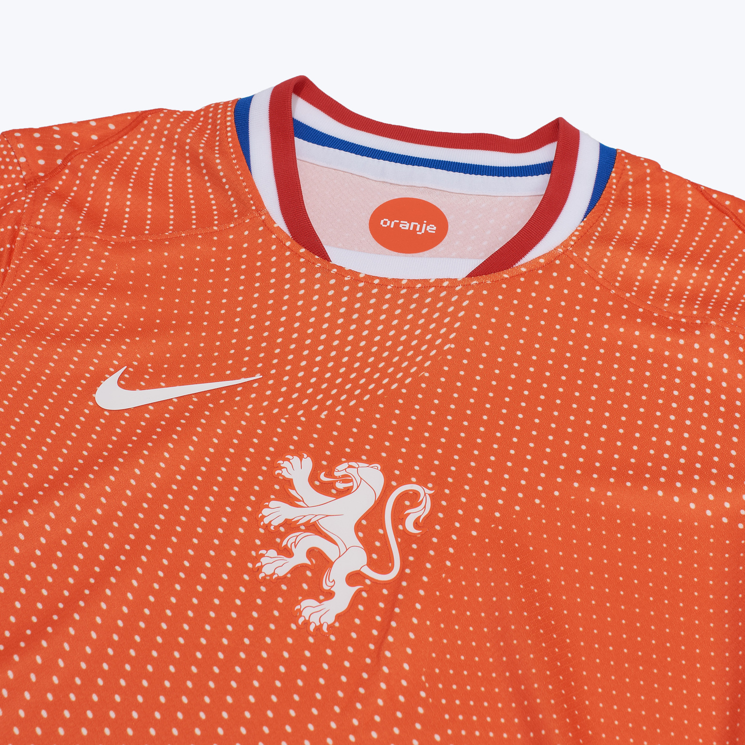 Подростковая домашняя игровая футболка Nike сборной Нидерландов сезон 2025/26