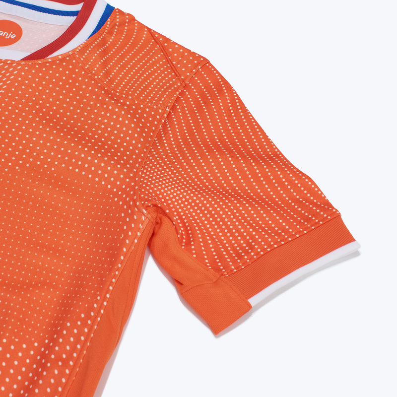 Подростковая домашняя игровая футболка Nike сборной Нидерландов сезон 2025/26
