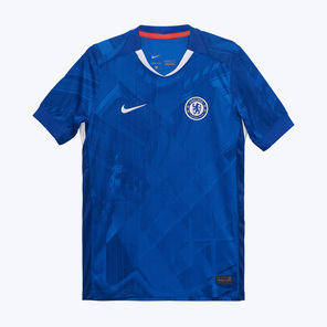 Подростковая домашняя игровая футболка Nike Chelsea сезон 2025/26