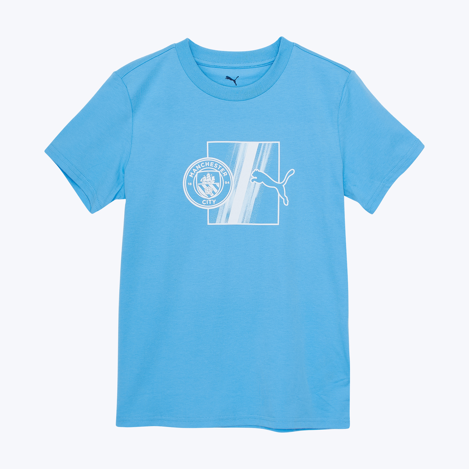Футболка подростковая хлопковая Puma Manchester City 78267401
