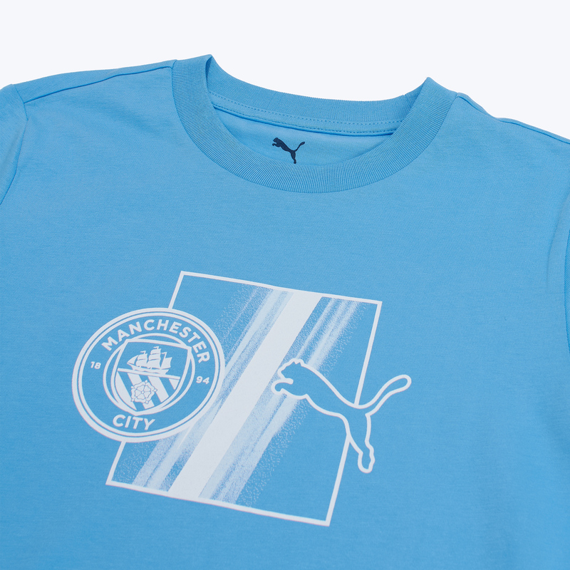Футболка подростковая хлопковая Puma Manchester City 78267401