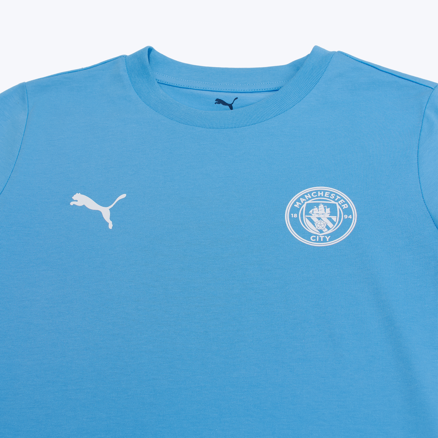 Футболка подростковая хлопковая Puma Manchester City 78271101