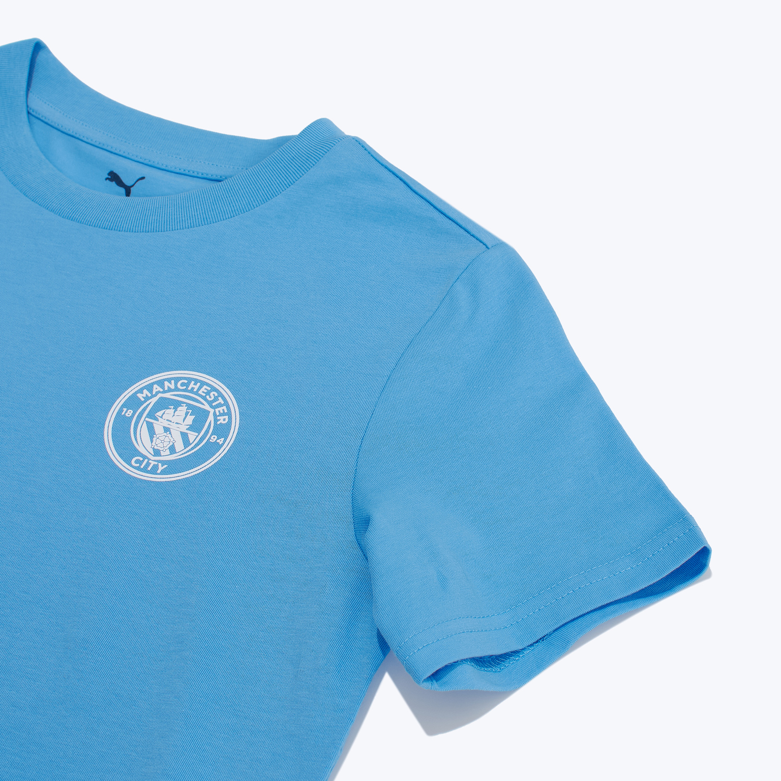 Футболка подростковая хлопковая Puma Manchester City 78271101