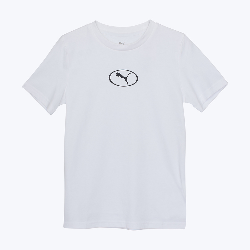 Футболка подростковая хлопковая Puma Sport Rib Collar 68925002