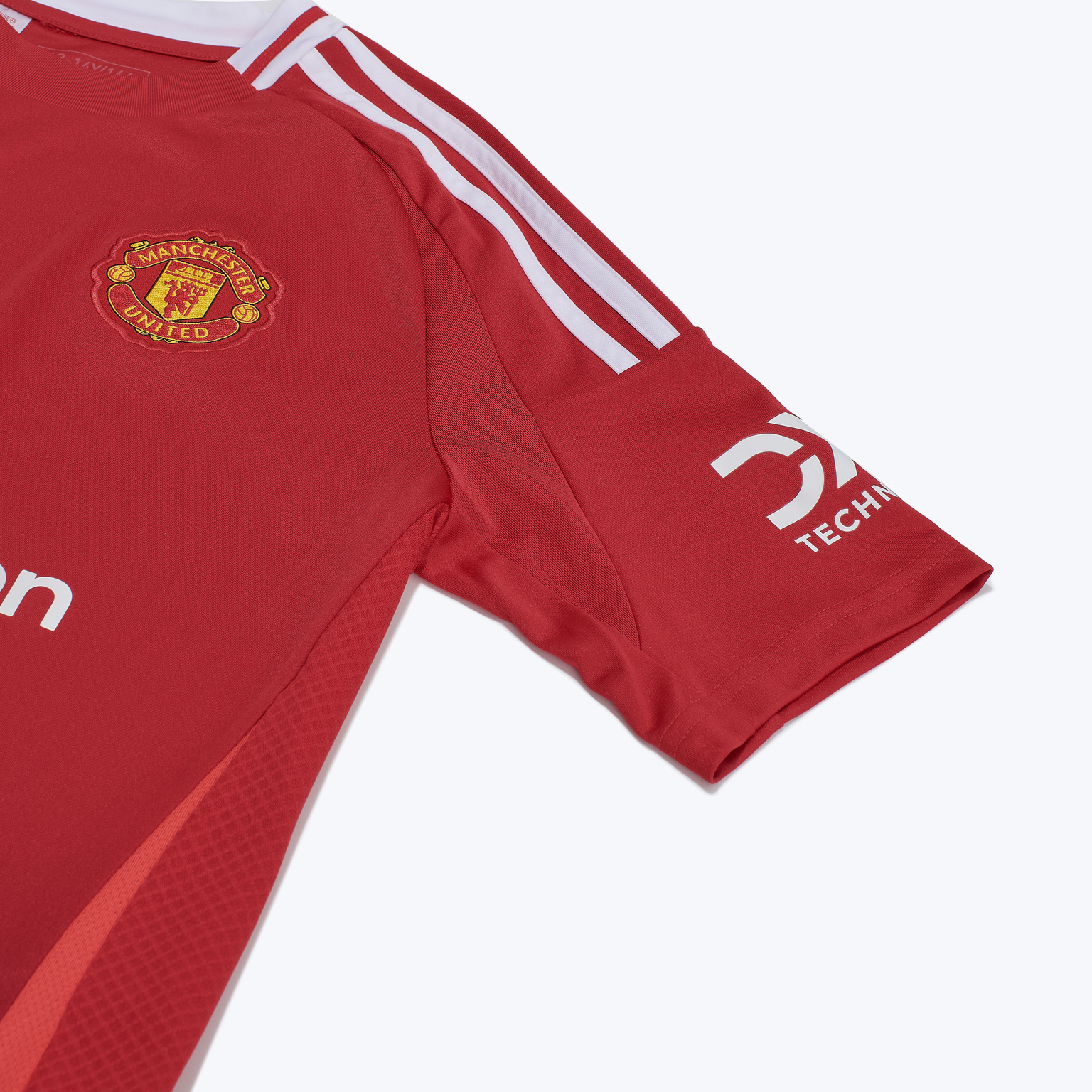 Подростковая домашняя футболка Adidas Manchester United сезон 2024/25