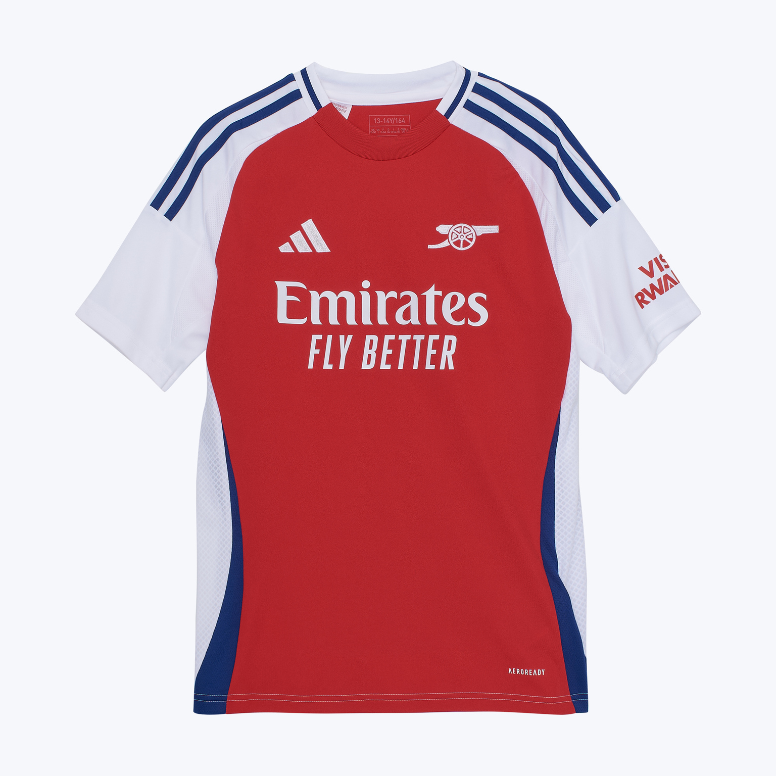 Подростковая домашняя игровая футболка Adidas Arsenal сезон 2024/25