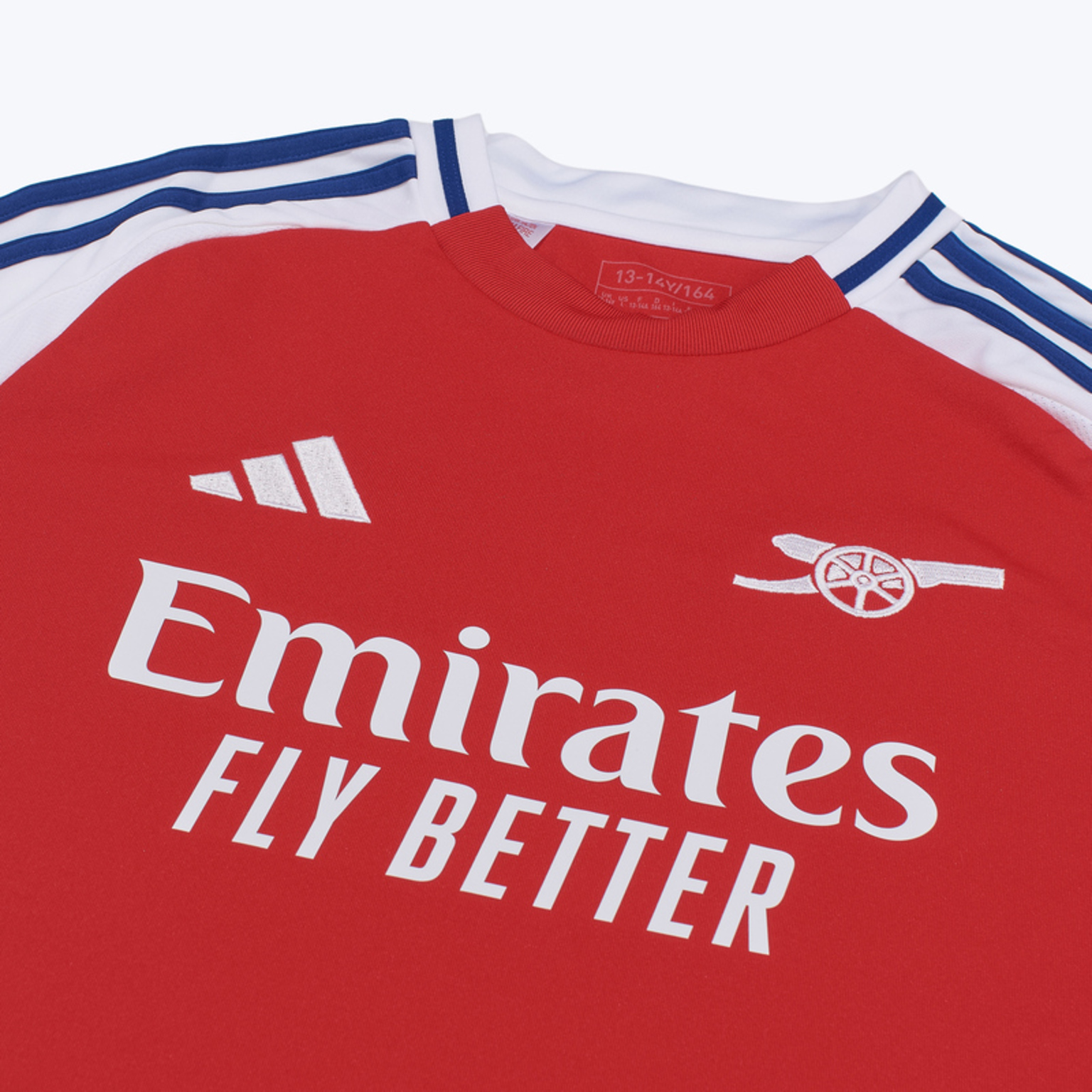 Подростковая домашняя игровая футболка Adidas Arsenal сезон 2024/25