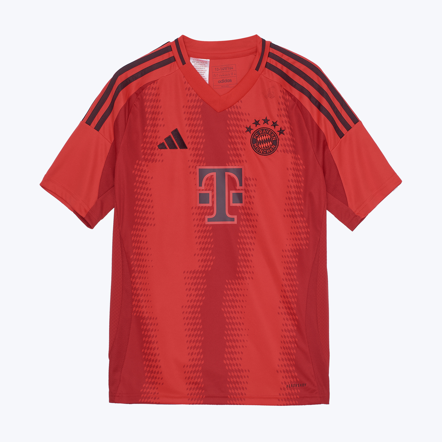 Подростковая домашняя футболка Adidas Bayern сезон 2024/25