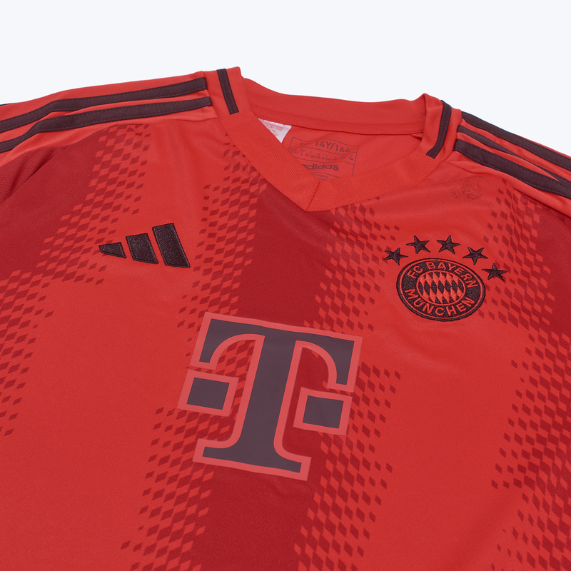 Подростковая домашняя футболка Adidas Bayern сезон 2024/25