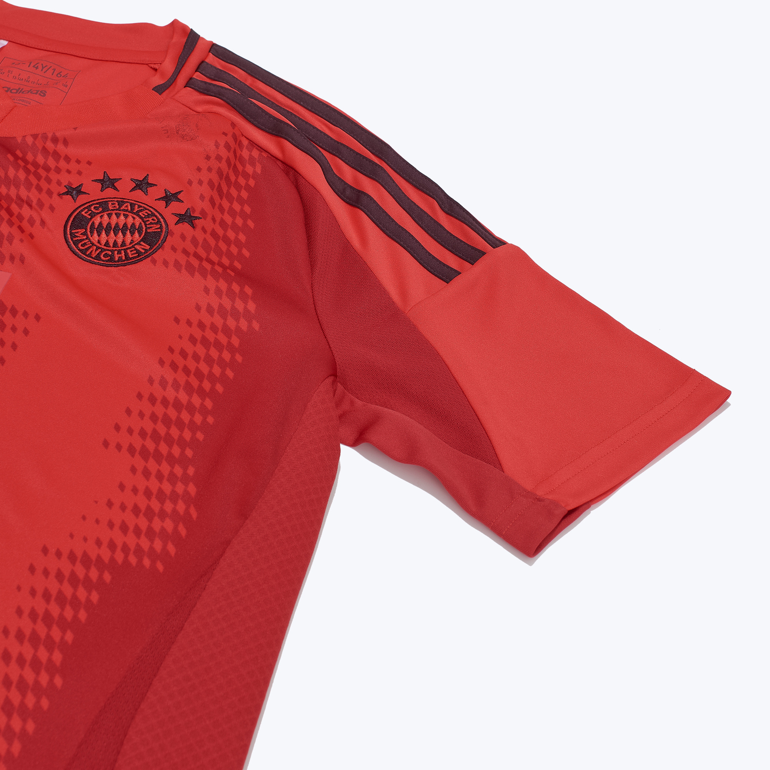 Подростковая домашняя футболка Adidas Bayern сезон 2024/25