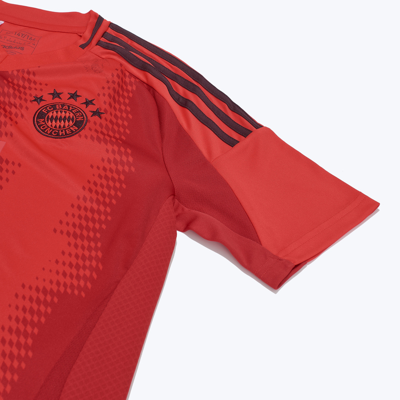 Подростковая домашняя футболка Adidas Bayern сезон 2024/25