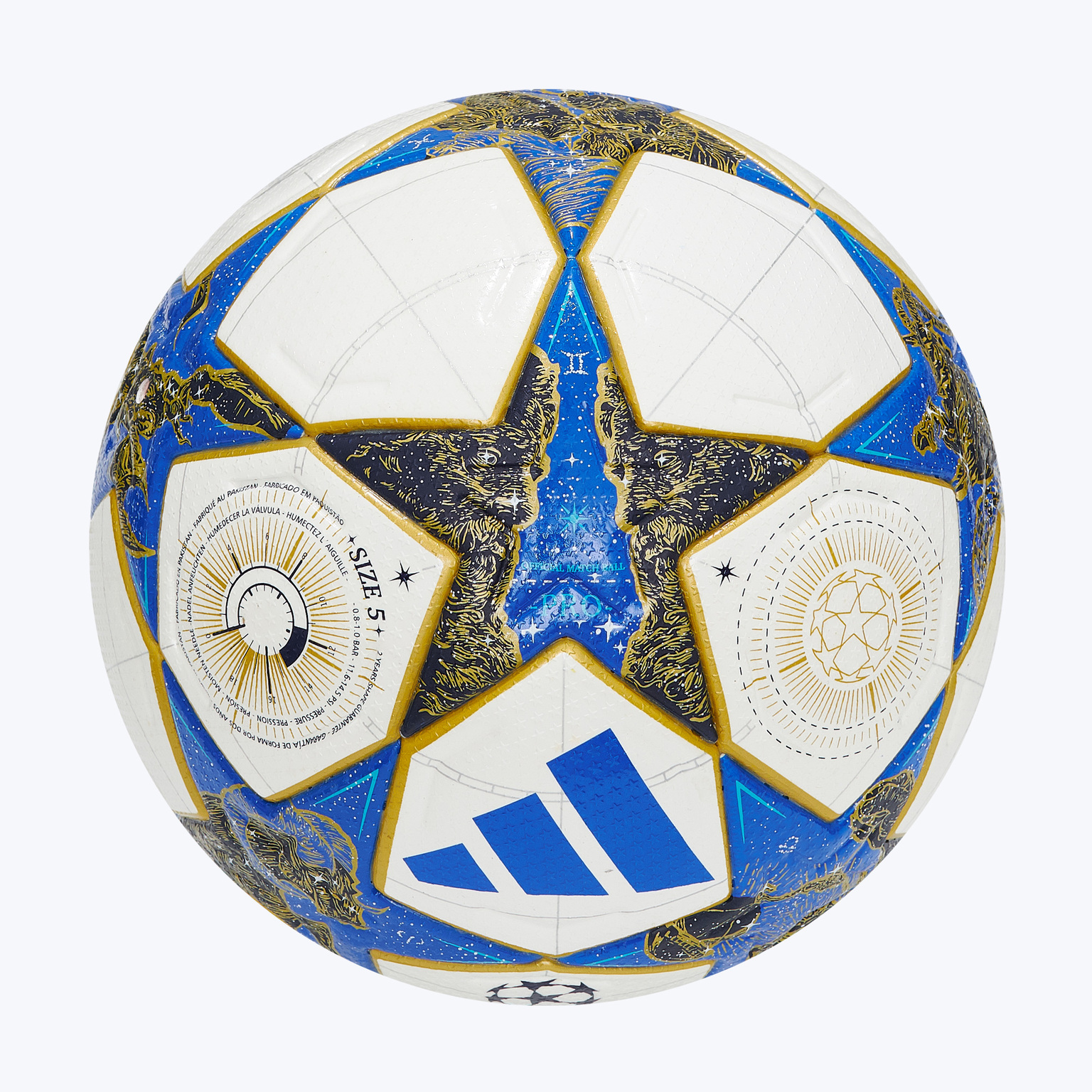 Официальный футбольный мяч Лиги Чемпионов 2025/26