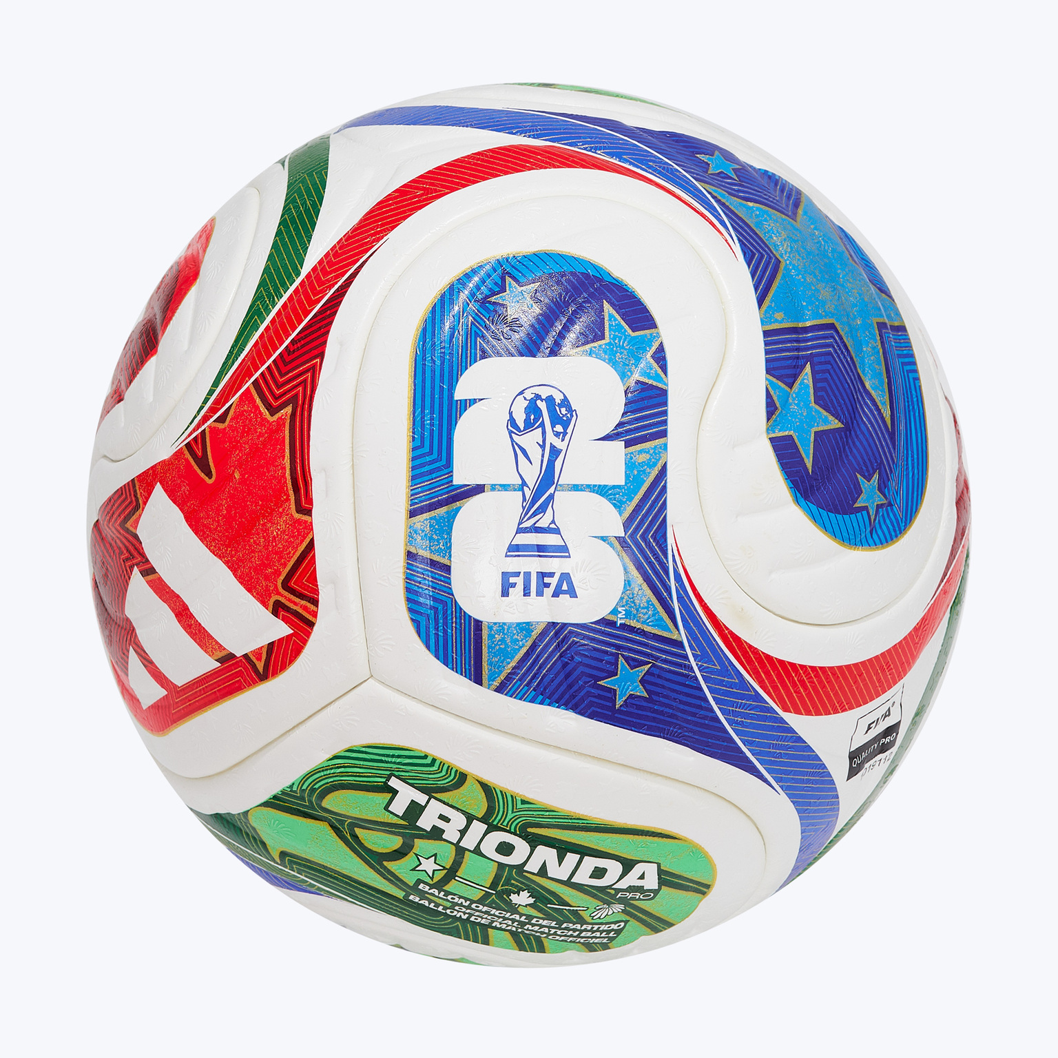 Официальный футбольный мяч Adidas World Cup 2026 Pro JD8021