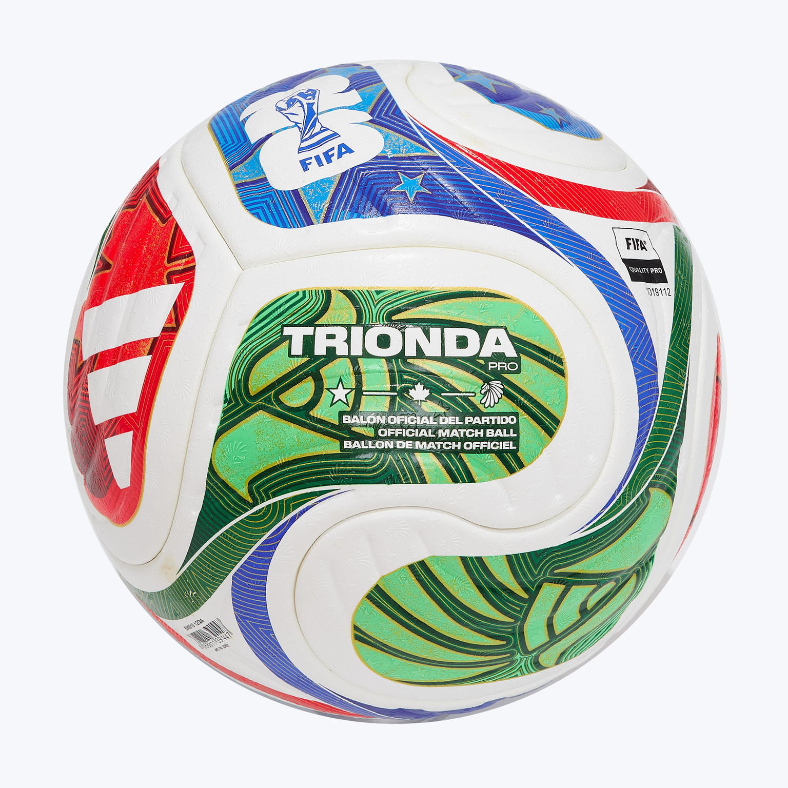 Официальный футбольный мяч Adidas World Cup 2026 Pro JD8021