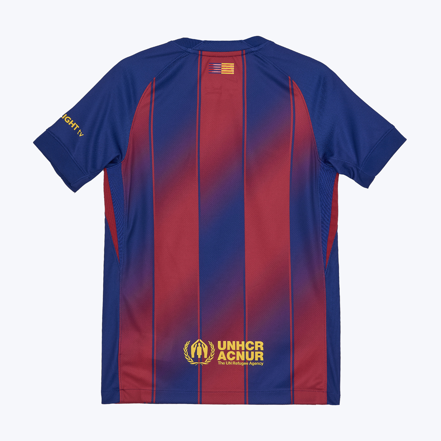 Подростковая домашняя игровая футболка Nike Barcelona сезон 2025/26