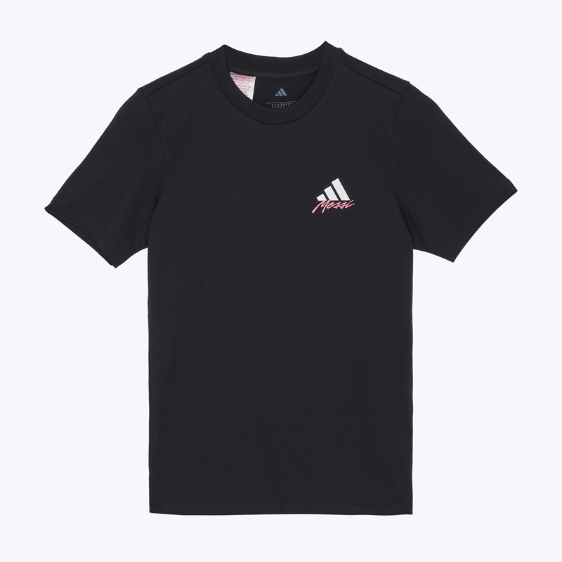Футболка подростковая хлопковая Adidas Messi Icon Graphic Tee JM8946