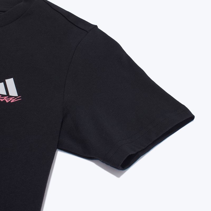 Футболка подростковая хлопковая Adidas Messi Icon Graphic Tee JM8946