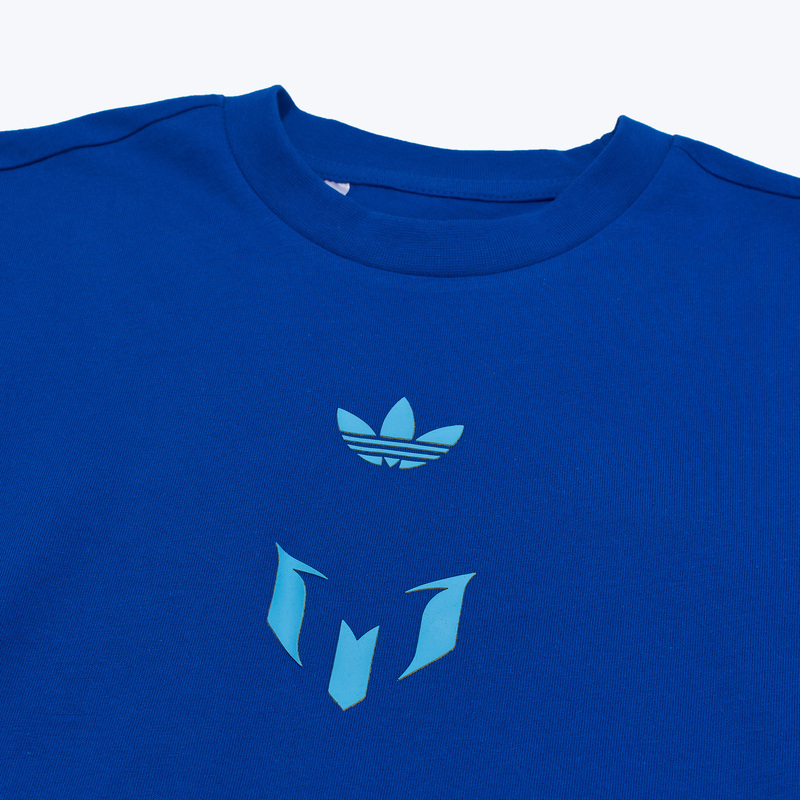 Футболка подростковая хлопковая Adidas Messi Tee JY9551