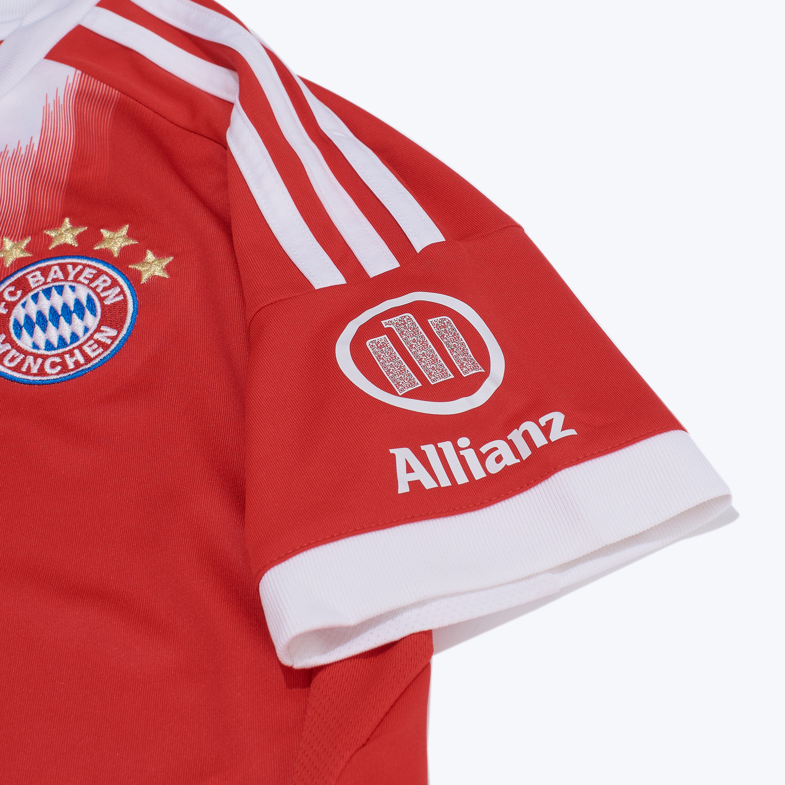 Подростковая домашняя футболка Adidas Bayern сезон 2025/26