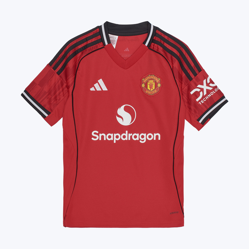 Подростковая домашняя футболка Adidas Manchester United сезон 2025/26