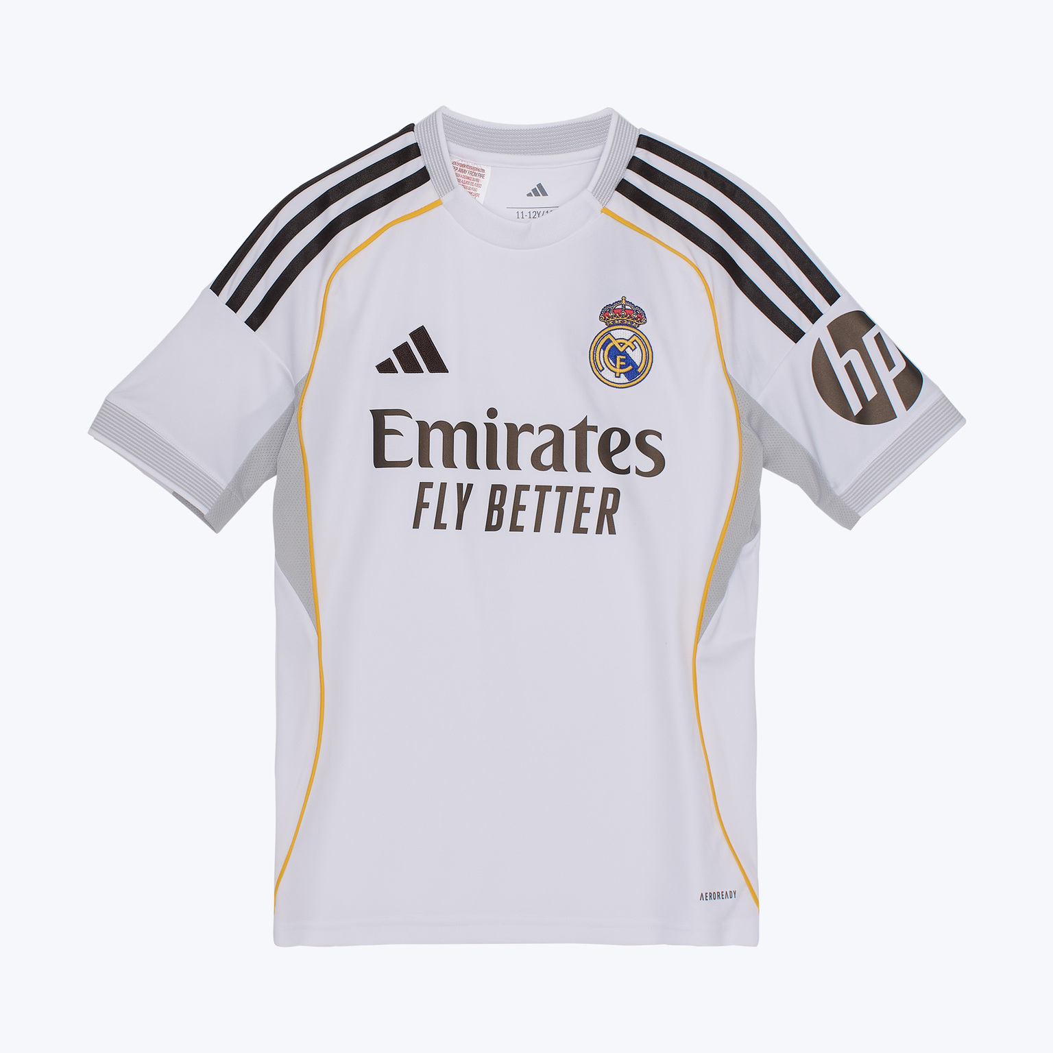 Подростковая домашняя футболка Adidas Real Madrid сезон 2025/26
