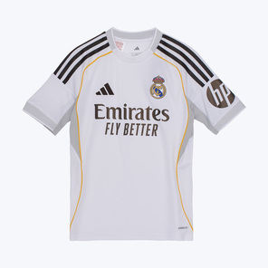 Подростковая домашняя футболка Adidas Real Madrid сезон 2025/26