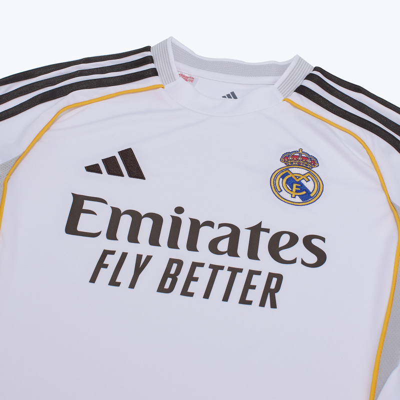 Подростковая домашняя футболка Adidas Real Madrid сезон 2025/26