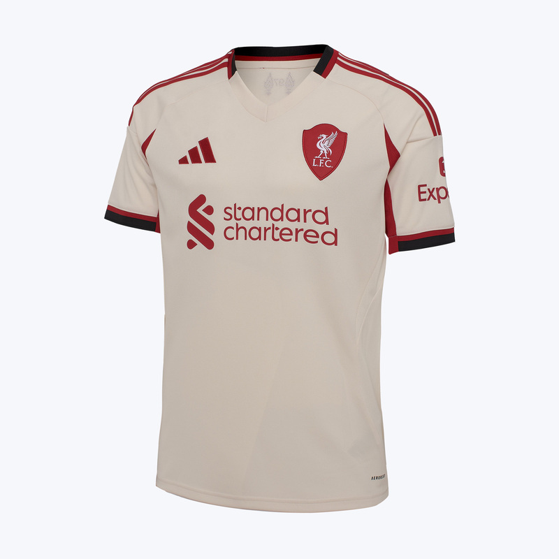 Футболка игровая выездная Adidas Liverpool сезон 2025/26