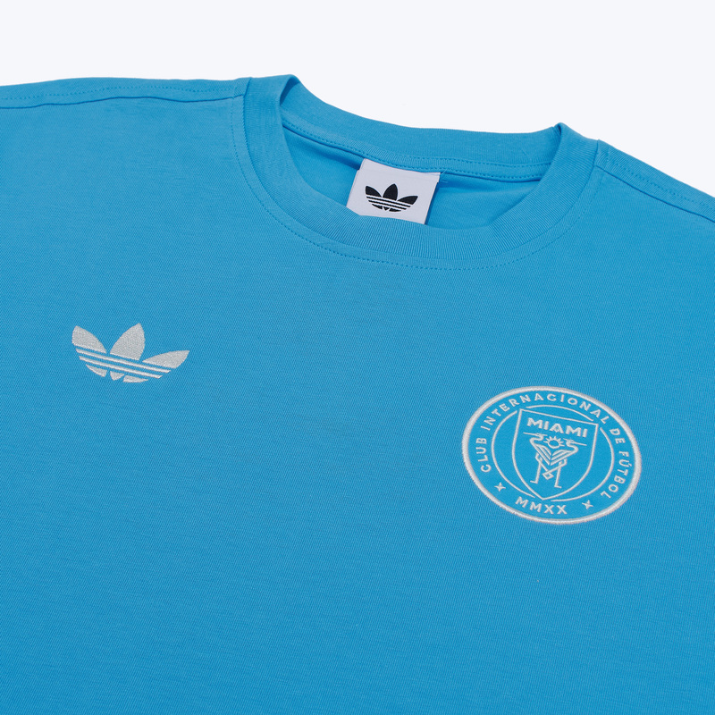 Футболка хлопковая Adidas Inter Miami Travel Tee JM5159
