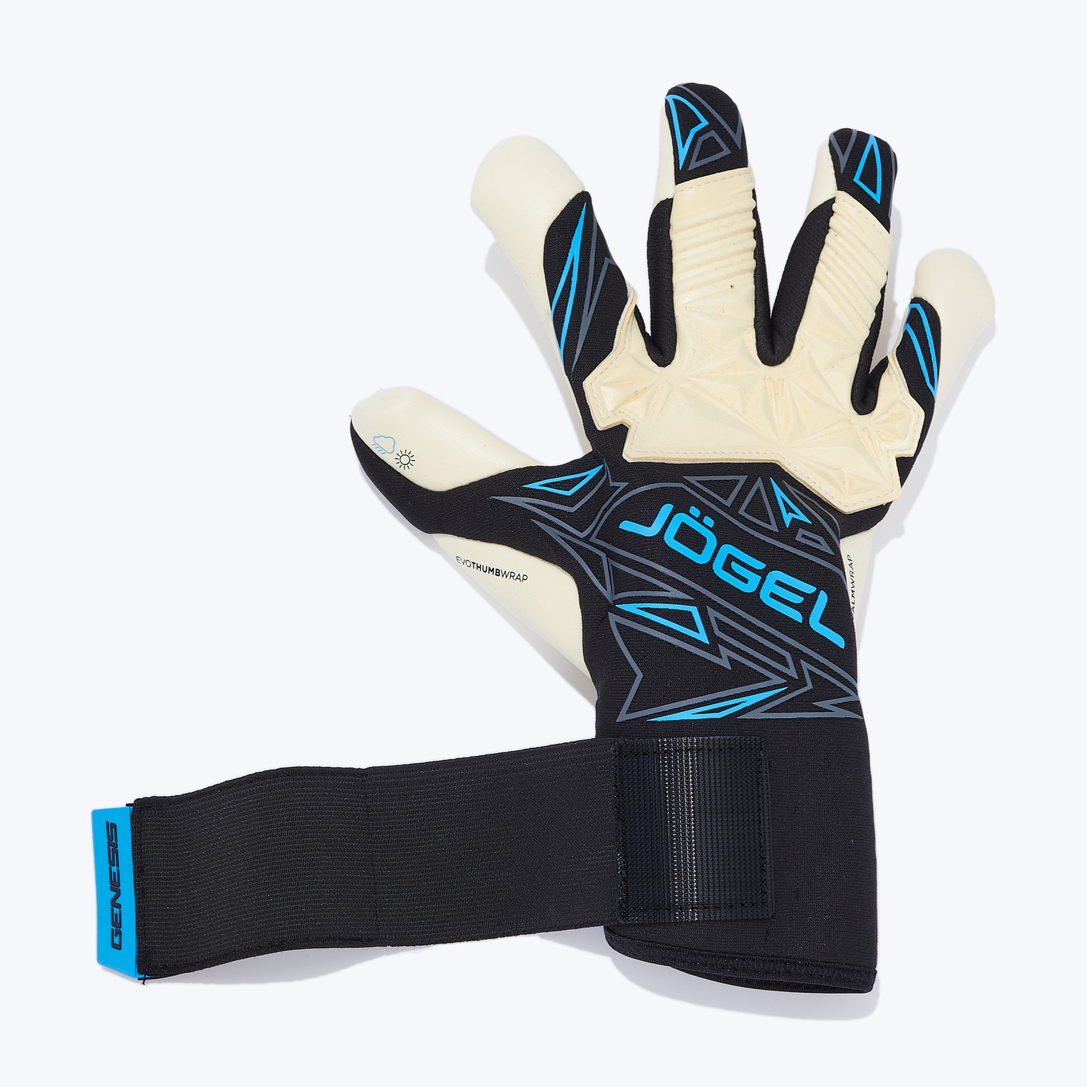 Перчатки вратарские Jogel Genesis UL4 Evolution Negative Hybrid ЦБ-00007124
