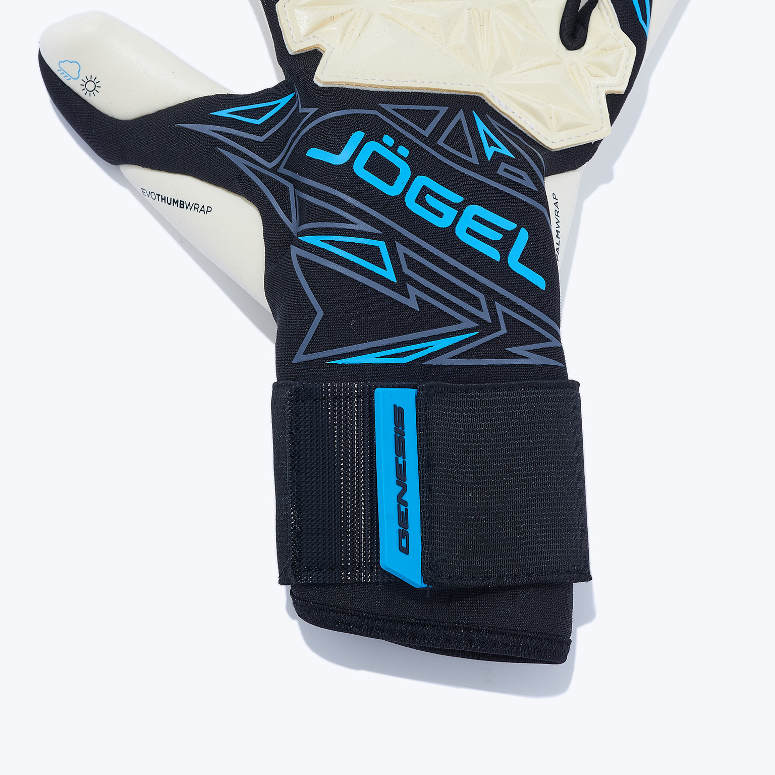 Перчатки вратарские Jogel Genesis UL4 Evolution Negative Hybrid ЦБ-00007124