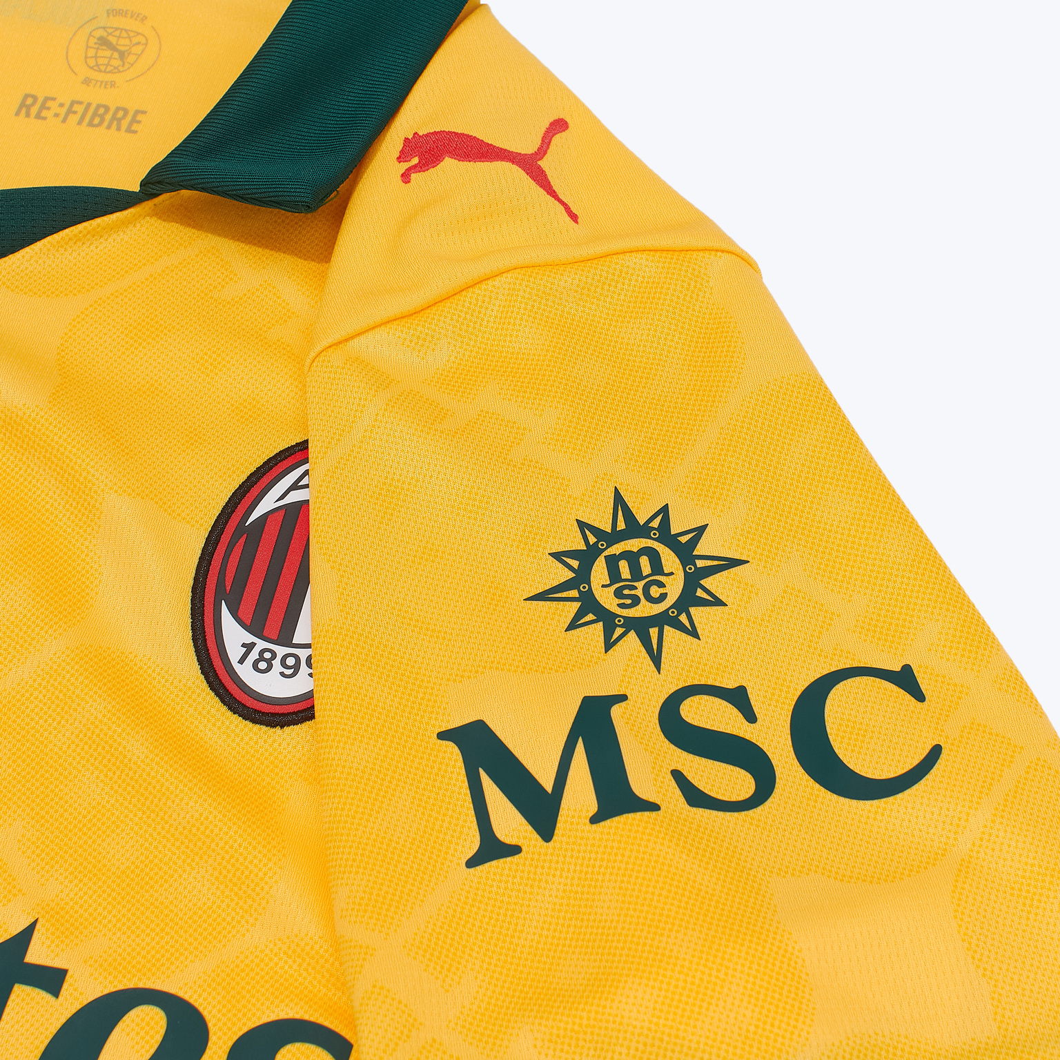 Футболка игровая резервная Puma Milan сезон 2025/26