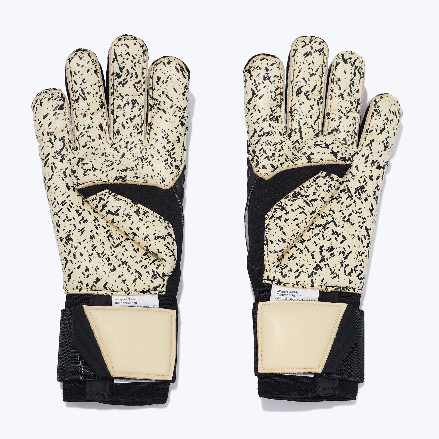 Перчатки вратарские UHLSport Supergrip+ Flex Flame Carbon 101139501