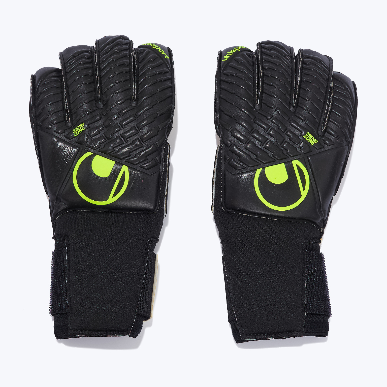 Перчатки вратарские UHLSport Absolutgrip Flex Flame Carbon 101139701