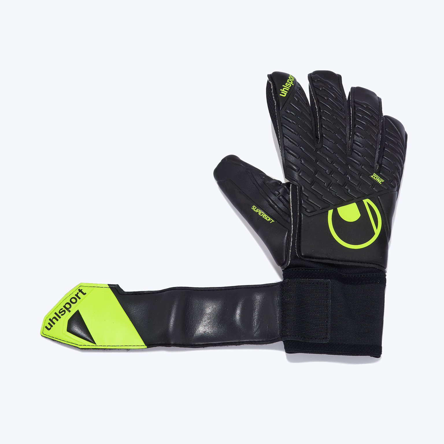 Перчатки вратарские UHLSport Supersoft HN Flex Flame 101140001