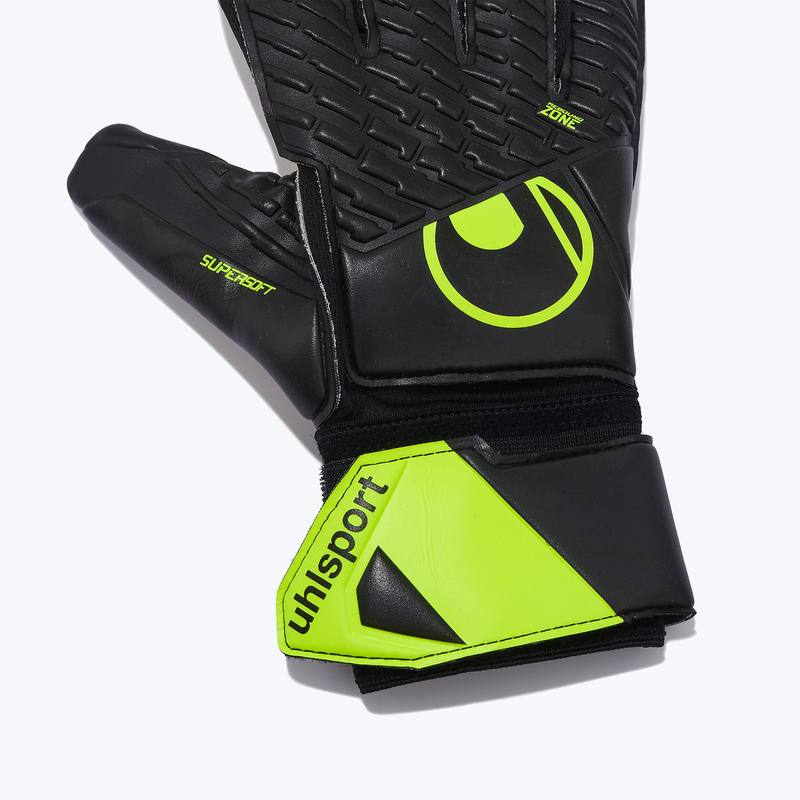 Перчатки вратарские UHLSport Supersoft HN Flex Flame 101140001