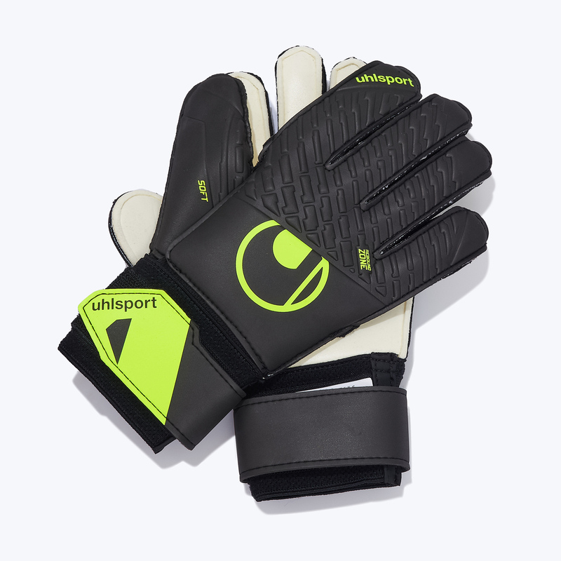 Перчатки вратарские детские UHLSport Soft Flex Flame 101140401