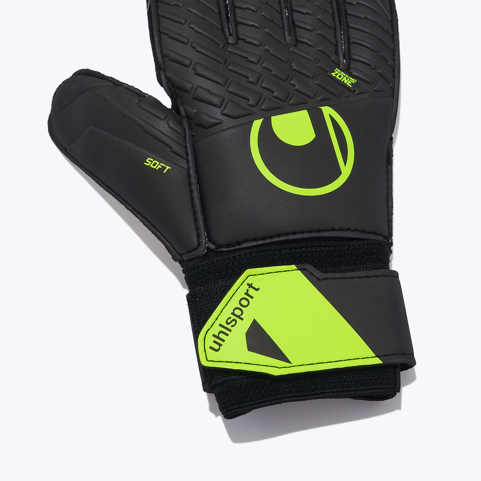 Перчатки вратарские детские UHLSport Soft Flex Flame 101140401