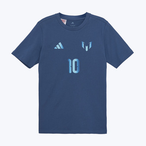 Футболка подростковая хлопковая Adidas Messi Graphic Tee KB9484