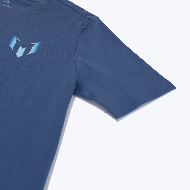 Футболка подростковая хлопковая Adidas Messi Graphic Tee KB9484