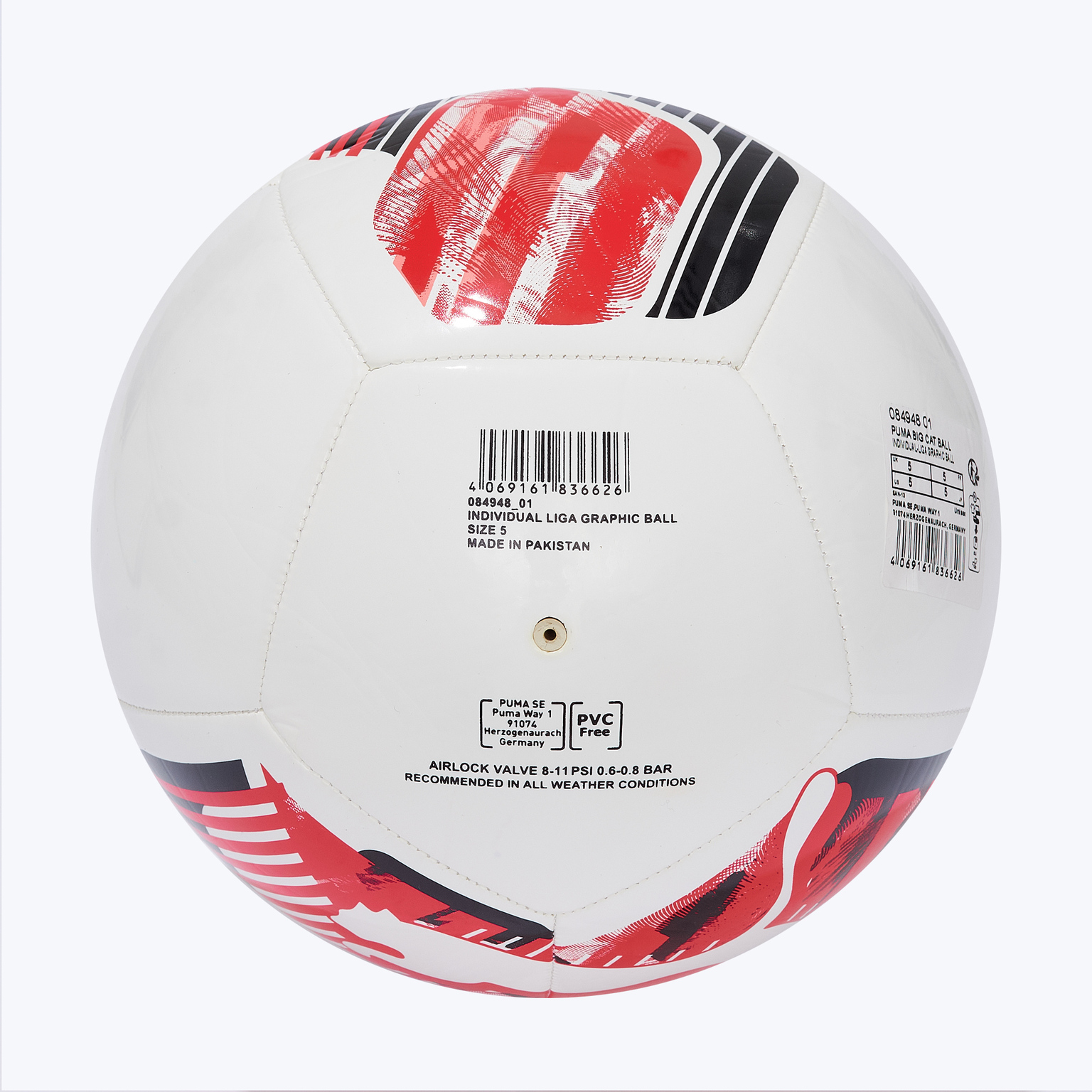 Футбольный мяч Puma Individualliga Graphic 08494801